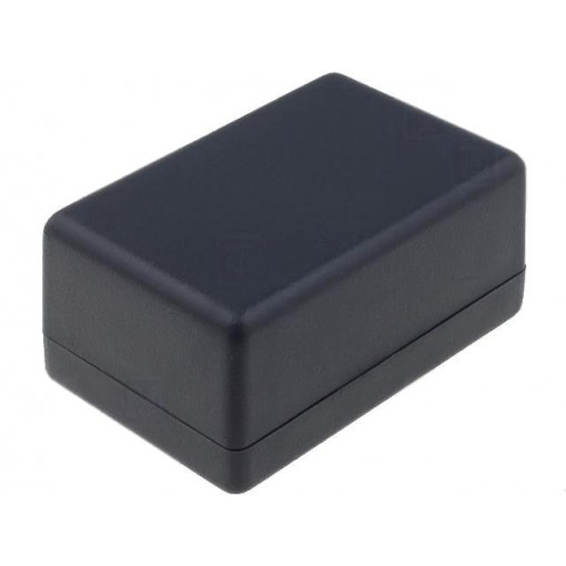 1594BBK; Enclosure: multipurpose; X: 56mm; Y: 81mm; Z: 40mm; 1594; ABS; black; HAMMOND