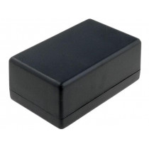 1594CBK; Enclosure: multipurpose; X: 66mm; Y: 105mm; Z: 45mm; 1594; ABS; black; HAMMOND