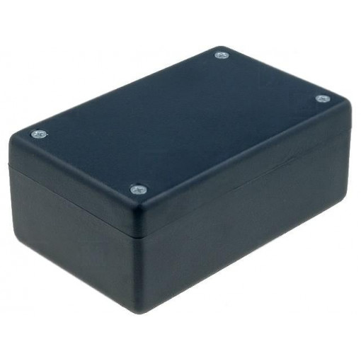 1594CSBK; Enclosure: multipurpose; X: 66mm; Y: 105mm; Z: 45mm; 1594; ABS; black; HAMMOND