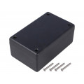 1594CWBK; Enclosure: multipurpose; X: 66mm; Y: 105mm; Z: 45mm; 1594; ABS; black; HAMMOND