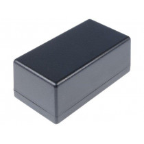 1594DBK; Enclosure: multipurpose; X: 66mm; Y: 131mm; Z: 55mm; 1594; ABS; black; HAMMOND