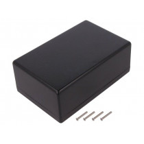 1594EWBK; Enclosure: multipurpose; X: 107mm; Y: 167mm; Z: 65mm; 1594; ABS; black; HAMMOND