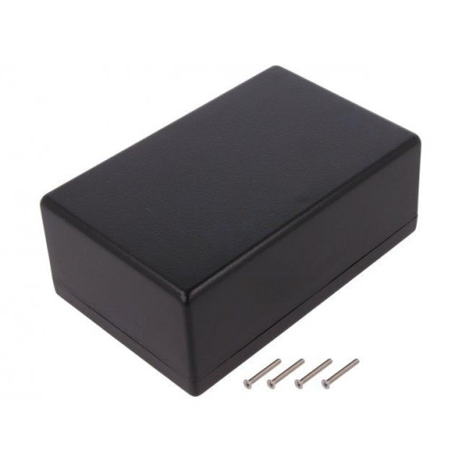 1594EWBK; Enclosure: multipurpose; X: 107mm; Y: 167mm; Z: 65mm; 1594; ABS; black; HAMMOND