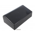 1595EBK; Enclosure: desktop; 1595; X: 215mm; Y: 130mm; Z: 75mm; ABS; black; HAMMOND