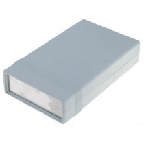 1598ASGY; Enclosure: with panel; 1598; X: 94mm; Y: 157mm; Z: 36mm; ABS; grey; HAMMOND
