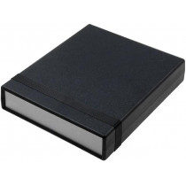 1598BBBK; Enclosure: with panel; 1598; X: 154mm; Y: 179mm; Z: 36mm; ABS; black; HAMMOND