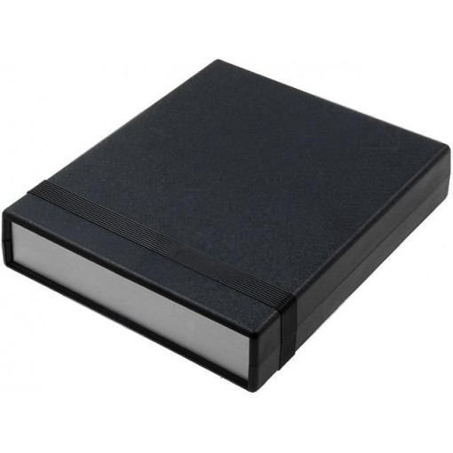 1598BBBK; Enclosure: with panel; 1598; X: 154mm; Y: 179mm; Z: 36mm; ABS; black; HAMMOND