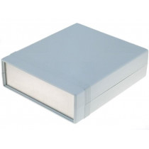 1598CSGY; Enclosure: with panel; 1598; X: 155mm; Y: 180mm; Z: 52mm; ABS; grey; HAMMOND