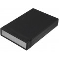 1598FBK; Enclosure: with panel; 1598; X: 160mm; Y: 250mm; Z: 40mm; ABS; black; HAMMOND