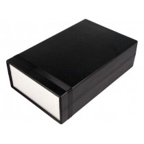 1598GBK; Enclosure: with panel; 1598; X: 160mm; Y: 250mm; Z: 76mm; ABS; black; HAMMOND