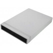 1598HSGYPBK; Enclosure: with panel; 1598; X: 200mm; Y: 280mm; Z: 40mm; ABS; grey; HAMMOND