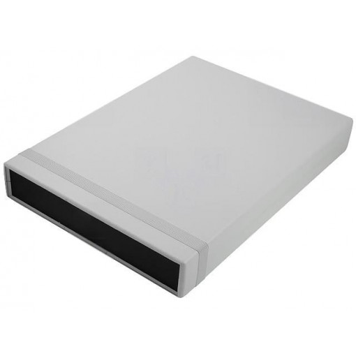 1598HSGYPBK; Enclosure: with panel; 1598; X: 200mm; Y: 280mm; Z: 40mm; ABS; grey; HAMMOND