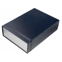 1598JBK; Enclosure: with panel; 1598; X: 200mm; Y: 280mm; Z: 76mm; ABS; black; HAMMOND