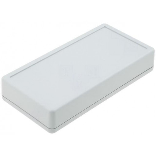 1599BGY; Enclosure: multipurpose; X: 65mm; Y: 130mm; Z: 25mm; 1599; ABS; grey; HAMMOND