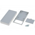 1599BSGYBAT; Enclosure: multipurpose; X: 65mm; Y: 130mm; Z: 25mm; 1599; ABS; grey; HAMMOND