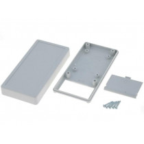 1599BSGYBAT; Enclosure: multipurpose; X: 65mm; Y: 130mm; Z: 25mm; 1599; ABS; grey; HAMMOND