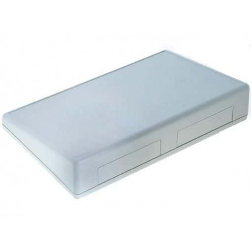 1599KSTSGY; Enclosure: desktop; 1599; X: 220mm; Y: 140mm; Z: 46.5mm; polystyrene; HAMMOND