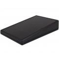 1599KTLBK; Enclosure: desktop; 1599; X: 140mm; Y: 220mm; Z: 40.5mm; ABS; black; HAMMOND