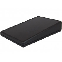 1599KTLBK; Enclosure: desktop; 1599; X: 140mm; Y: 220mm; Z: 40.5mm; ABS; black; HAMMOND