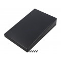 1599KTLBKBAT; Enclosure: desktop; 1599; X: 140mm; Y: 220mm; Z: 41mm; ABS; black; IP54; HAMMOND