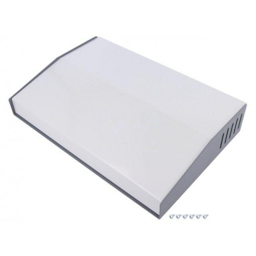 500-0950; Enclosure: desktop; 500; X: 297mm; Y: 199mm; Z: 54mm; steel; dark grey; HAMMOND