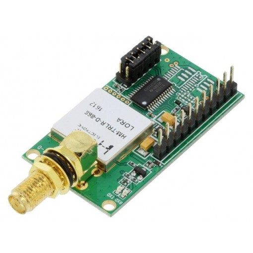 HM-TRLR-D-TTL-868; Module: transceiver; RF; FSK,GFSK,LoRa,OOK; 868MHz; TTL,UART; HOPE MICROELECTRONICS HM-TRLR-D-TTL-868; Module: transceiver; RF; FSK,GFSK,LoRa,OOK; 868MHz; TTL,UART; HOPE MICROELECTRONICS