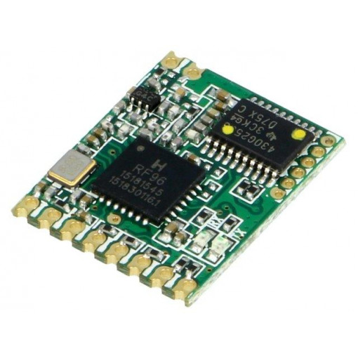 HM-TRLR-S-433; Module: transceiver; RF; FSK,GFSK,LoRa,OOK; 433.92MHz; RS232,UART; HOPE MICROELECTRONICS HM-TRLR-S-433; Module: transceiver; RF; FSK,GFSK,LoRa,OOK; 433.92MHz; RS232,UART; HOPE MICROELECTRONICS