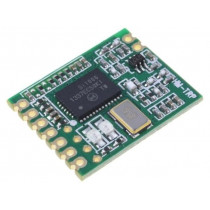 ; Module: RF; FM transceiver; FSK; UART; -117dBm; 2.4÷3.6VDC; 869MHz; HOPE MICROELECTRONICS ; Module: RF; FM transceiver; FSK; UART; -117dBm; 2.4÷3.6VDC; 869MHz; HOPE MICROELECTRONICS