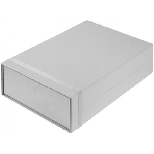 1598JSGY; Enclosure: with panel; 1598; X: 200mm; Y: 280mm; Z: 76mm; ABS; grey; HAMMOND