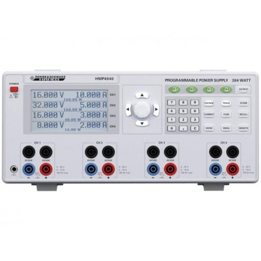HMP4040; Power supply: programmable laboratory; Channels: 4; 0÷32VDC; 1mV; ROHDE & SCHWARZ HMP4040; Power supply: programmable laboratory; Channels: 4; 0÷32VDC; 1mV; ROHDE & SCHWARZ