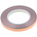 ; Tape: electrically conductive; W: 12mm; L: 33m; Thk: 0.08mm; acrylic; H-OLD