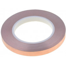 ; Tape: electrically conductive; W: 12mm; L: 33m; Thk: 0.08mm; acrylic; H-OLD
