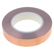 ; Tape: electrically conductive; W: 25mm; L: 33m; Thk: 0.08mm; acrylic; H-OLD