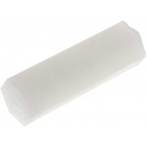 HP-17; Screwed spacer sleeve; hexagonal; polyamide; M3; 17mm; FIX&FASTEN