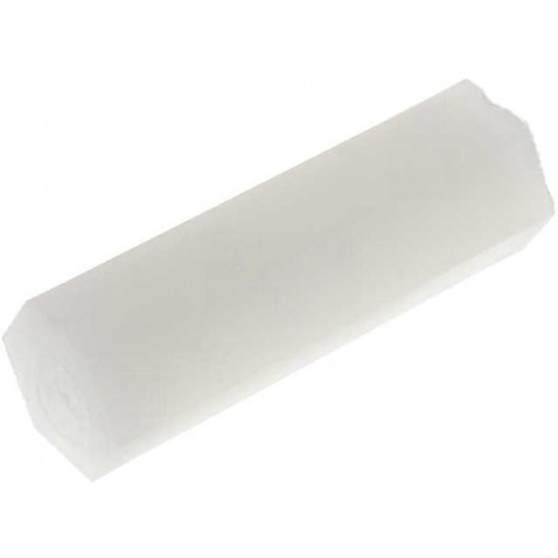 HP-18; Screwed spacer sleeve; hexagonal; polyamide; M3; 18mm; FIX&FASTEN