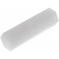 HP-20; Screwed spacer sleeve; hexagonal; polyamide; M3; 20mm; FIX&FASTEN HP-20; Screwed spacer sleeve; hexagonal; polyamide; M3; 20mm; FIX&FASTEN