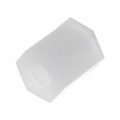 HP-7; Screwed spacer sleeve; hexagonal; polyamide; M3; 7mm; FIX&FASTEN