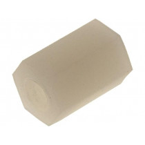 HP-8; Screwed spacer sleeve; hexagonal; polyamide; M3; 8mm; FIX&FASTEN