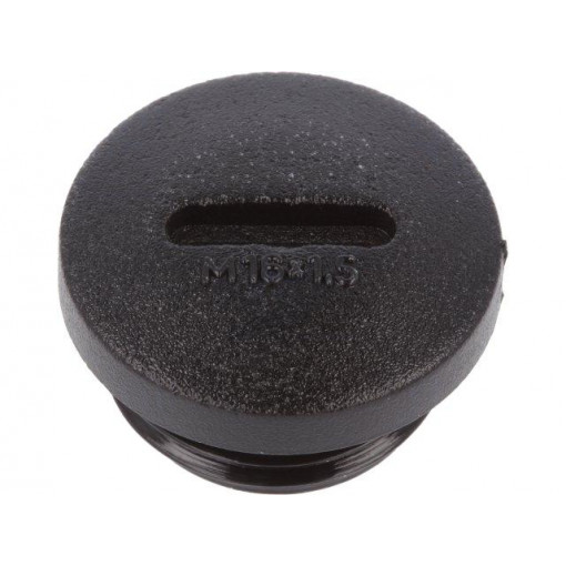 HPM16 BK080; Stopper; M16; Mat: polyamide; black; Pcs: 10; ALPHA WIRE