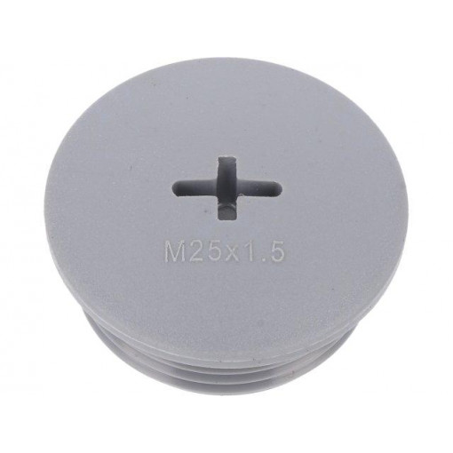 HPM25 SL080; Stopper; M25; Mat: polyamide; dark grey; Pcs: 10; ALPHA WIRE