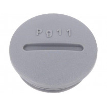 HPP11 SL080; Stopper; PG11; Mat: polyamide; dark grey; Pcs: 10; ALPHA WIRE