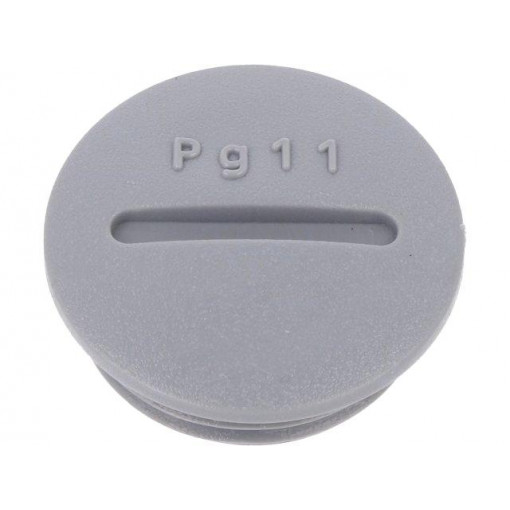 HPP11 SL080; Stopper; PG11; Mat: polyamide; dark grey; Pcs: 10; ALPHA WIRE