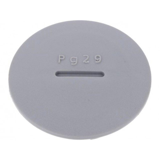 HPP29 SL080; Stopper; PG29; Mat: polyamide; dark grey; Pcs: 10; ALPHA WIRE
