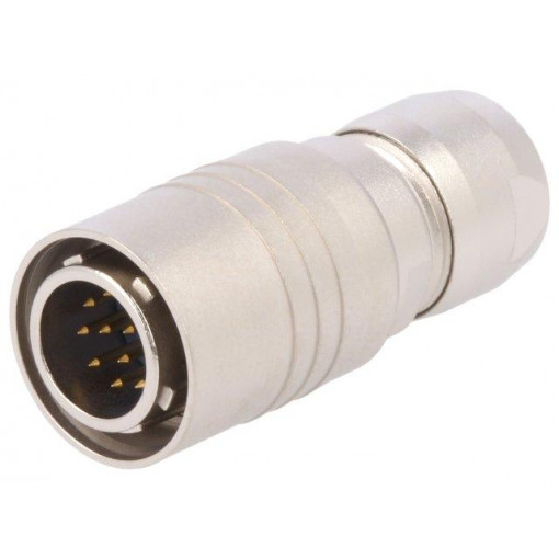 HR10-10P-12P(73); Plug; Connector: circular; HR10; male; PIN: 12; push-pull; 2A; 26AWG; HIROSE