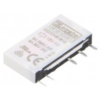 HR101CE012; Relay: electromagnetic; SPDT; Ucoil: 12VDC; 6A/250VAC; 6A/30VDC; 6A; LOVATO ELECTRIC