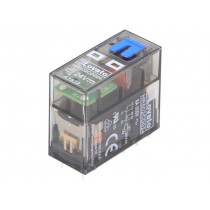 HR502CD024; Relay: electromagnetic; DPDT; Ucoil: 24VDC; 8A/250VAC; 8A/30VDC; 8A; LOVATO ELECTRIC