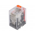 HR604CA024; Relay: electromagnetic; 4PDT; Ucoil: 24VAC; 5A/250VAC; 5A/30VDC; 5A; LOVATO ELECTRIC
