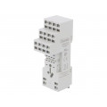 HR6XS21S; Socket; PIN: 8; 10A; 250VAC; Mounting: DIN; Series: HR60; LOVATO ELECTRIC