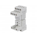 HR6XS22; Socket; PIN: 8; 10A; 250VAC; Mounting: DIN; Series: HR60; LOVATO ELECTRIC