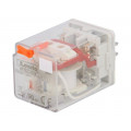 HR702CA024; Relay: electromagnetic; DPDT; Ucoil: 24VAC; 10A/250VAC; 10A/30VDC; LOVATO ELECTRIC